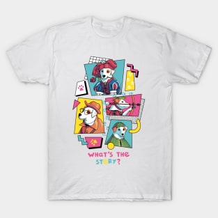 What's the Story, Wishbone? // Tv Show, 90s, Jack Russell T-Shirt